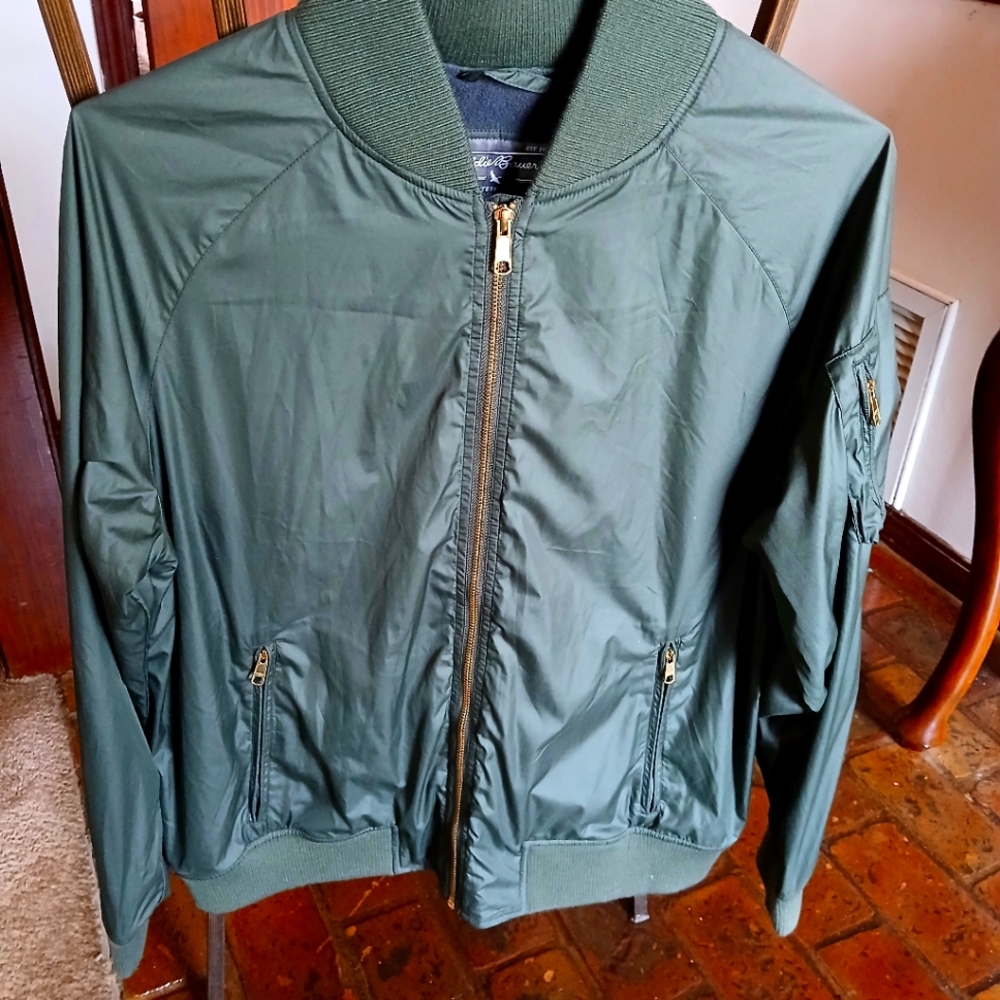 Eddie Bauer bomber jacket. Rarely worn.